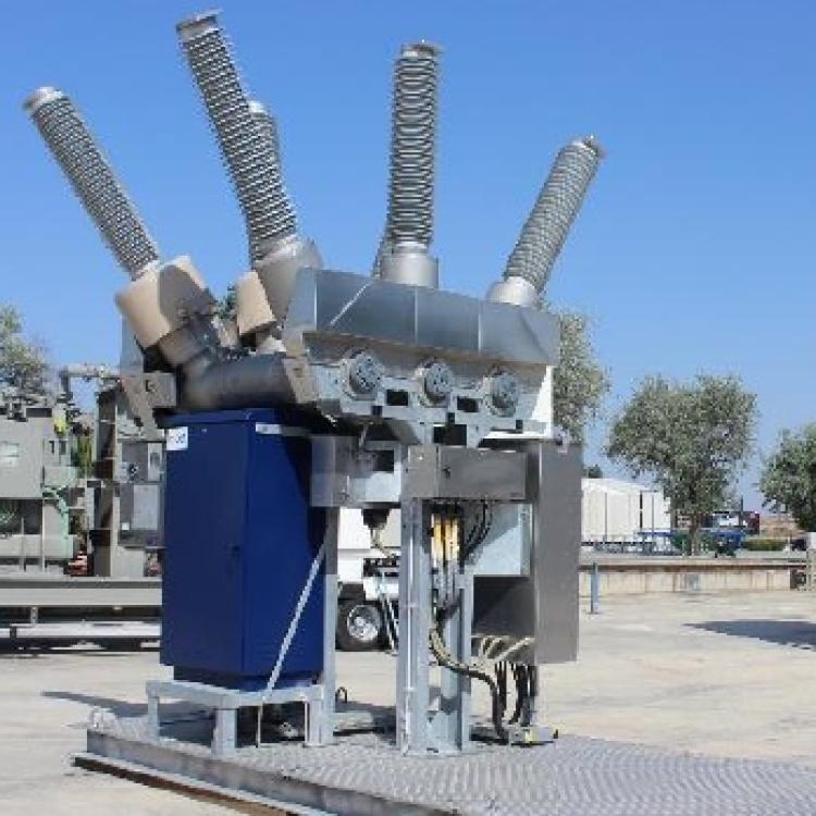 Mobile substation on a pallet